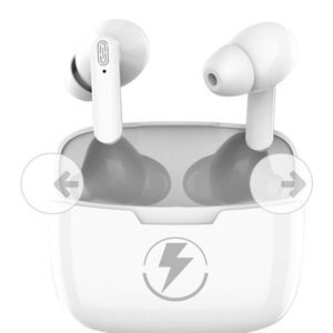 Power-to-Go Alpha Pro True Wireless Earbuds with Wireless Charging